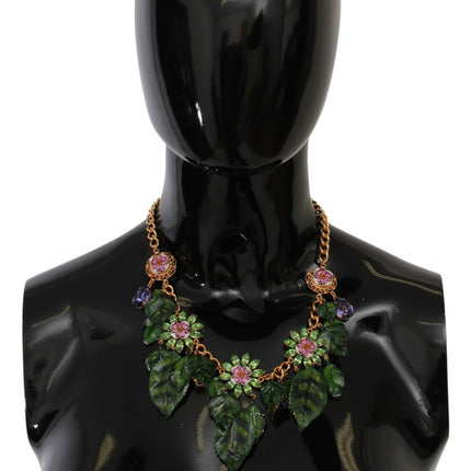 Elegant Floral Sicily Charm Necklace