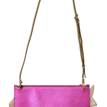 Rose glamour rose scintillant Cleo Purse