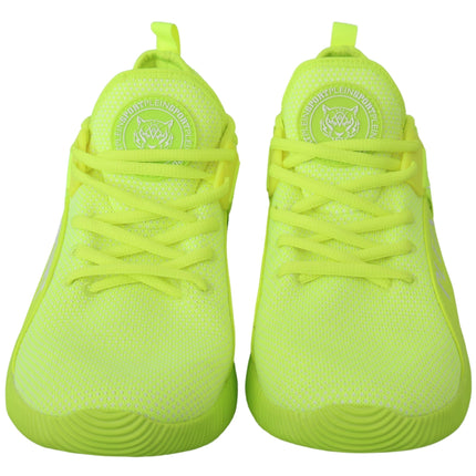 Eleganti sneaker casual verde chiaro