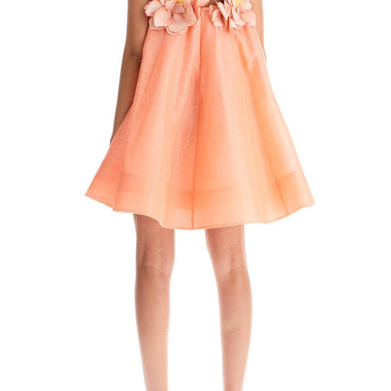 Zimmermann 'mini organza dress with petal