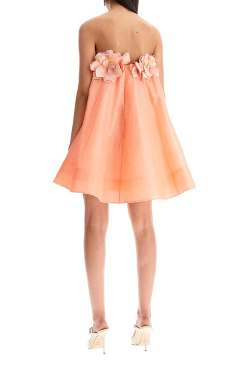 Zimmermann 'mini organza dress with petal