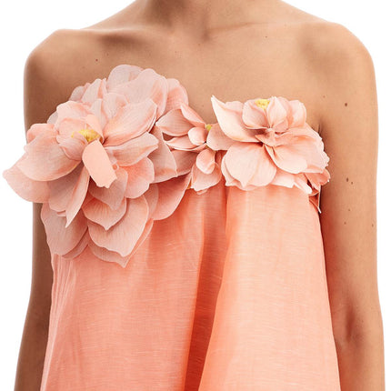 Zimmermann 'mini organza dress with petal