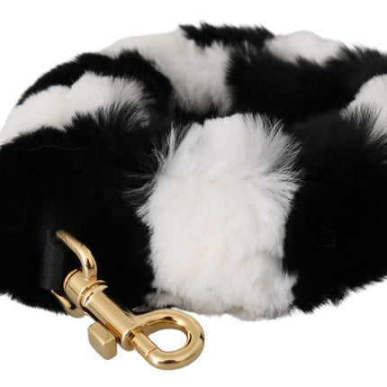 Elegant Fur Shoulder Strap Accessory