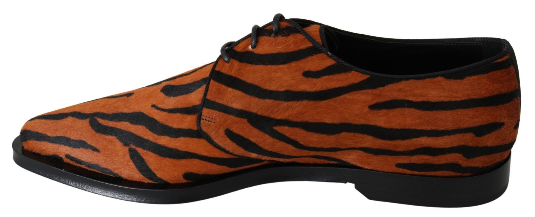 Tiger Match Dress Chaussures avec des cheveux poney