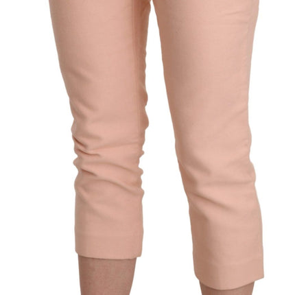 Pantalon skinny rose chic