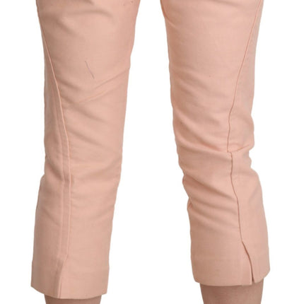 Pantalon skinny rose chic