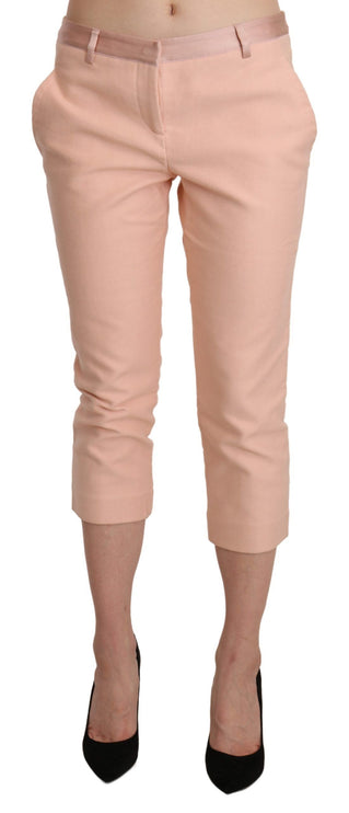 Pantalon skinny rose chic