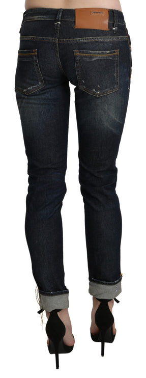 Jeans chic blu scuro blu scuro