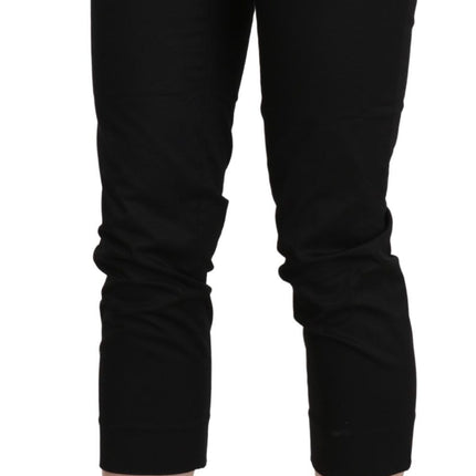 Pantalon skinny de taille haute élégante