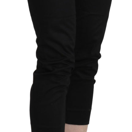 Pantalon skinny de taille haute élégante