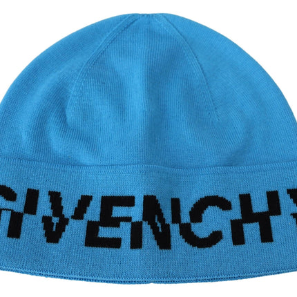 Chic Unisex Wool Beanie with Logo Detail