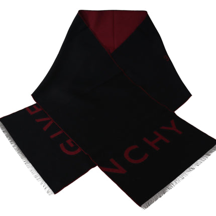 Elegant Unisex Wool Silk Blend Scarf