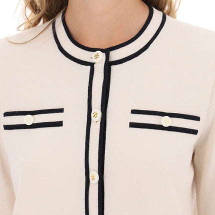 Tory Burch kendra merino wool cardigan