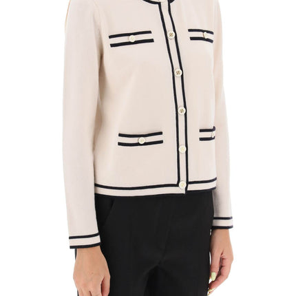 Tory Burch kendra merino wool cardigan