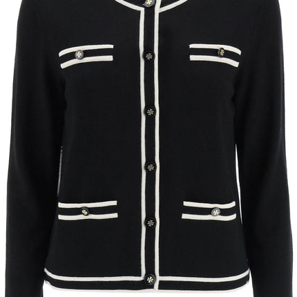 Tory Burch kendra merino wool cardigan