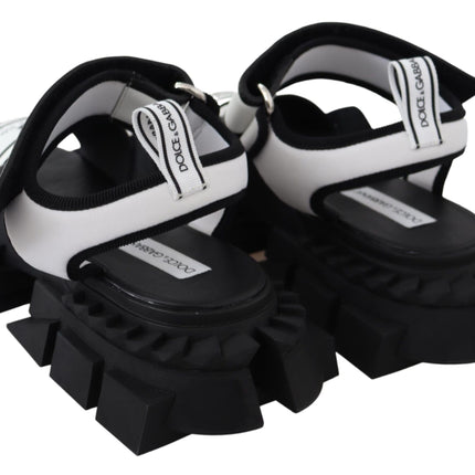 Super King Slider Sandals in Monochrome