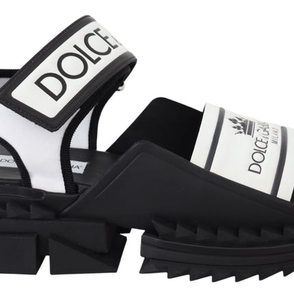 Super King Slider Sandals in Monochrome