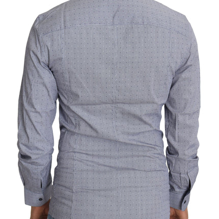 Sicilia Slim Fit Polka Dot Cotton Blend Shirt