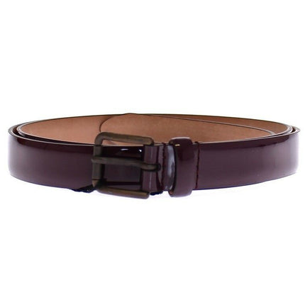 Ceinture en cuir violet élégant