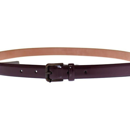 Ceinture en cuir violet élégant