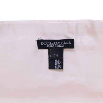 Elegant White Silk Cummerbund