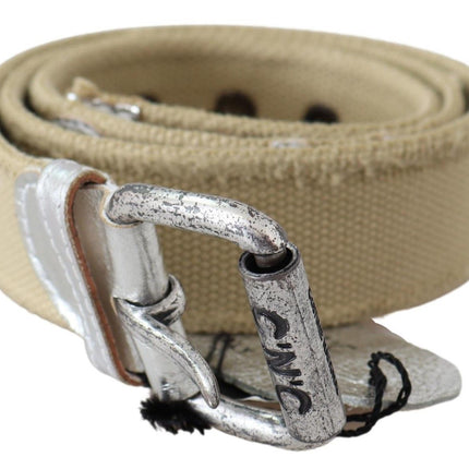 Ceinture de mode en coton beige élégant