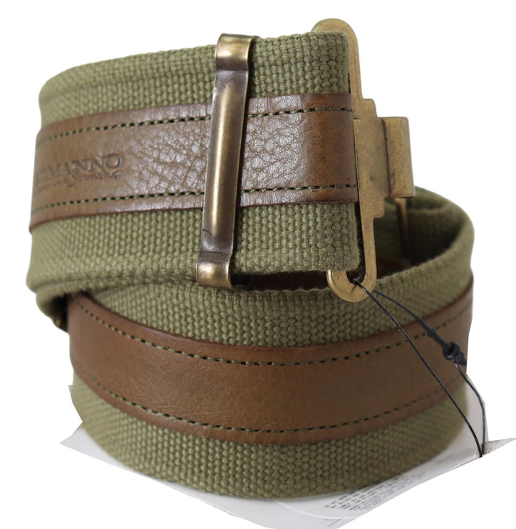 Ceinture rustique verte de l'armée chic