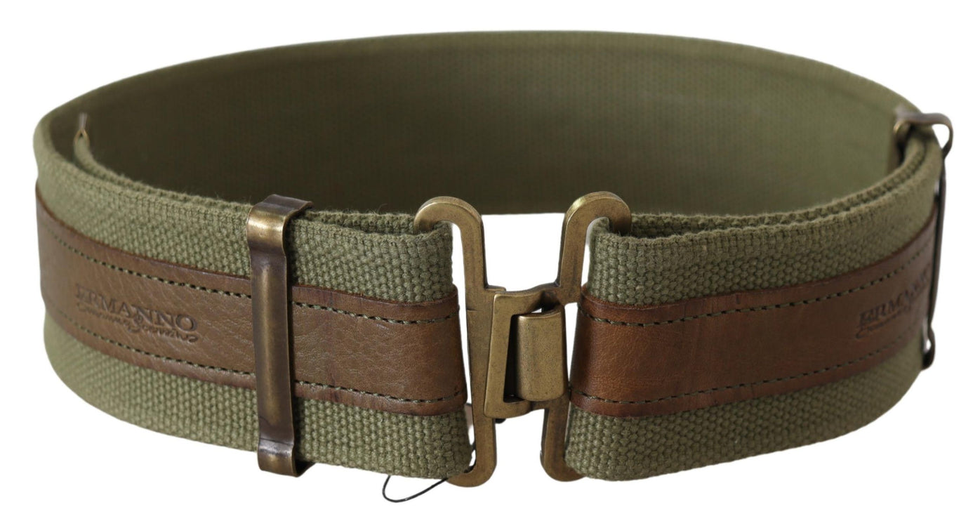 Ceinture rustique verte de l'armée chic