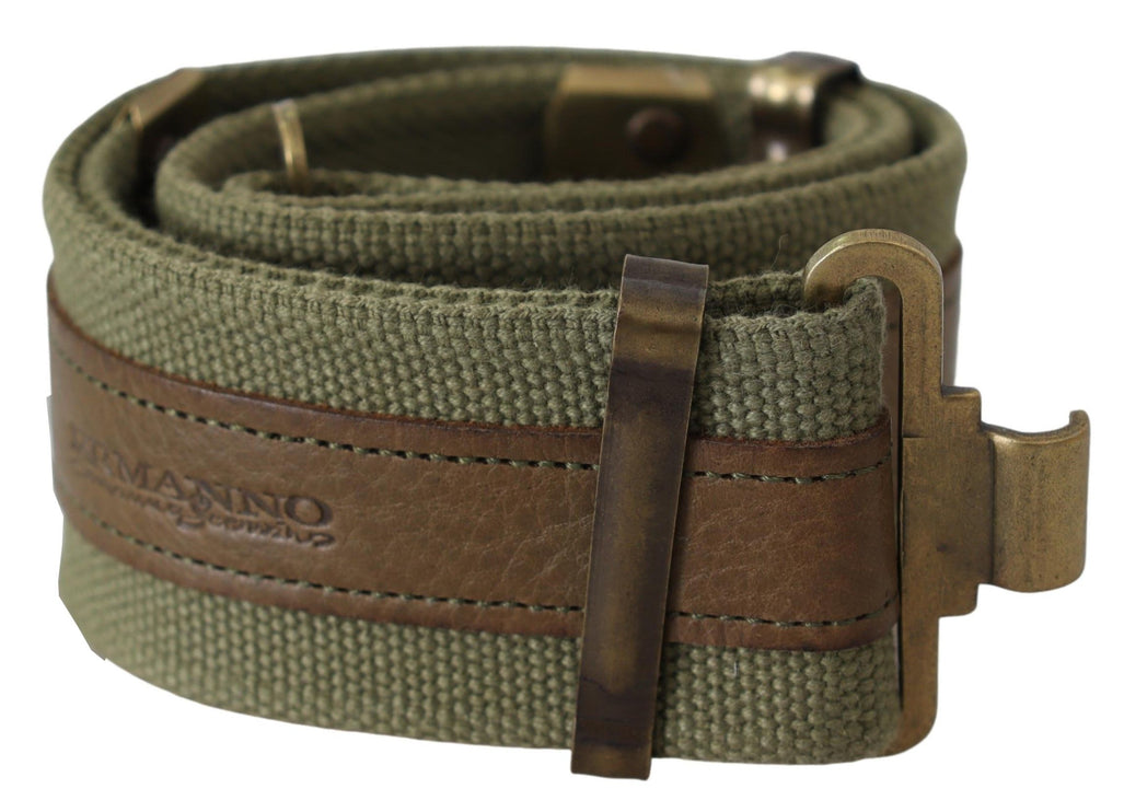 Ceinture rustique verte de l'armée chic