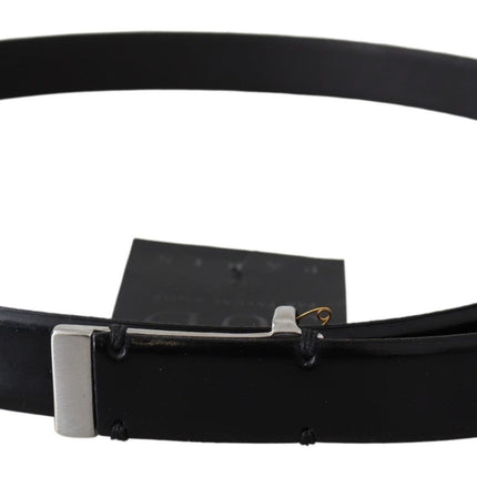 Ceinture de taille en cuir noir élégant