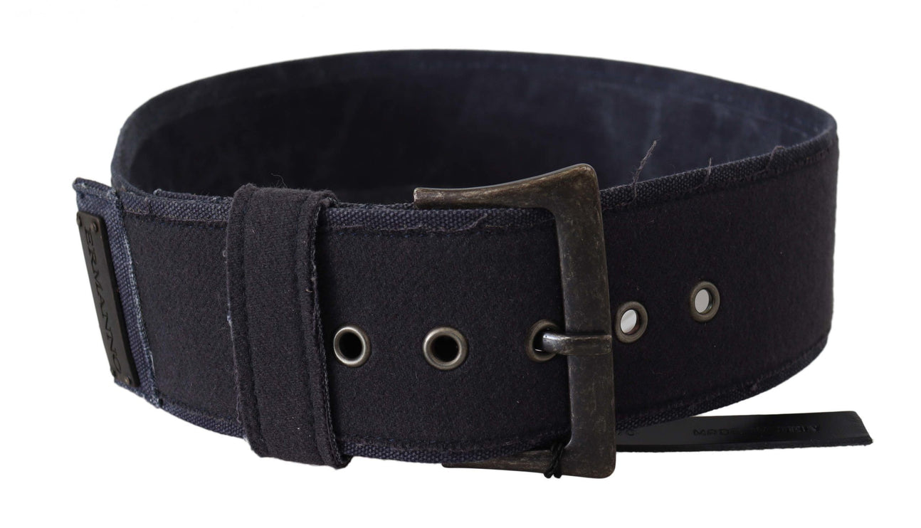 Ceinture classique en cuir noir élégant