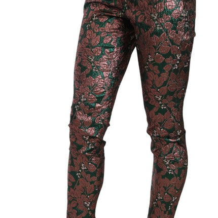 Pantalon de concepteur multicolore élégant