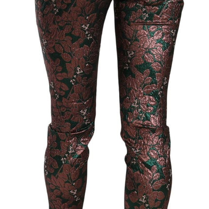 Pantalon de concepteur multicolore élégant