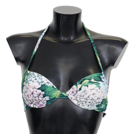 Top bikini floreale chic - Delizia da bagno estivo