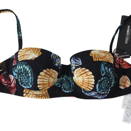 Top bikini chic-stampa con stampa