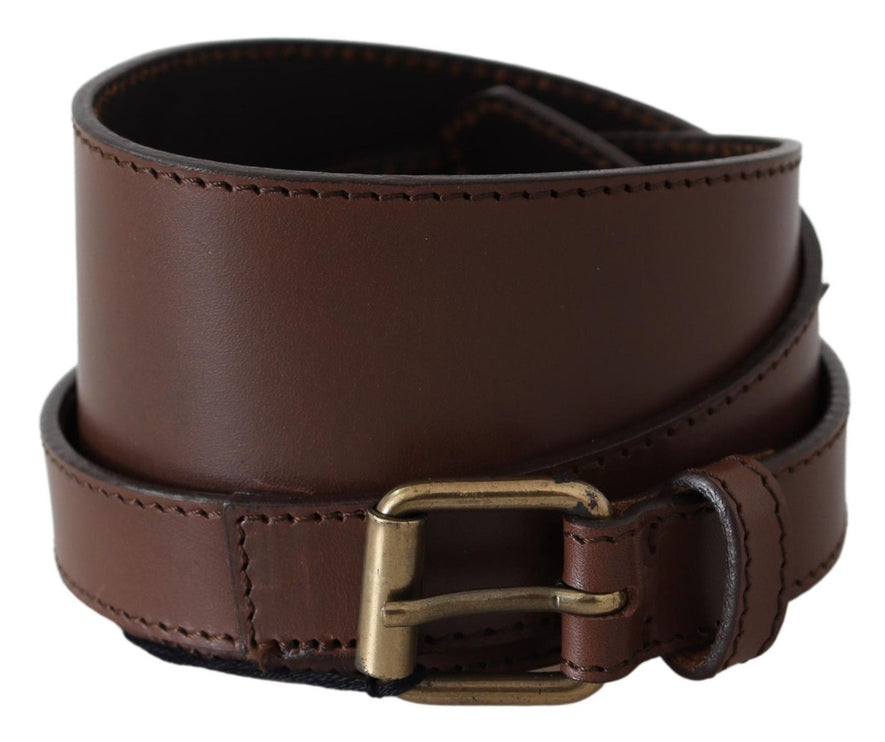 Ceinture élégante en cuir rustique en or rustique