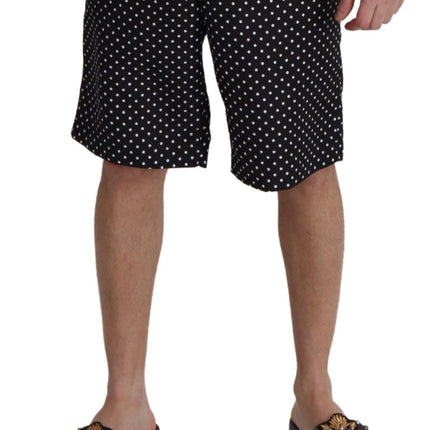 Polka Dot Elegance Swim Trunks Boxer