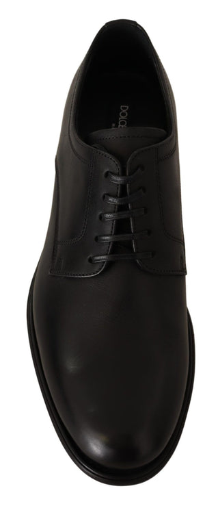 Elegant Black Derby Formal Shoes