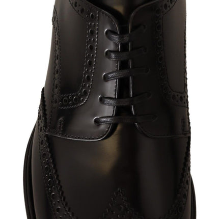 Elegantes zapatos de oxford de oxford de ala de ala