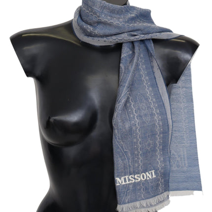 Elegant Cashmere Patterned Scarf