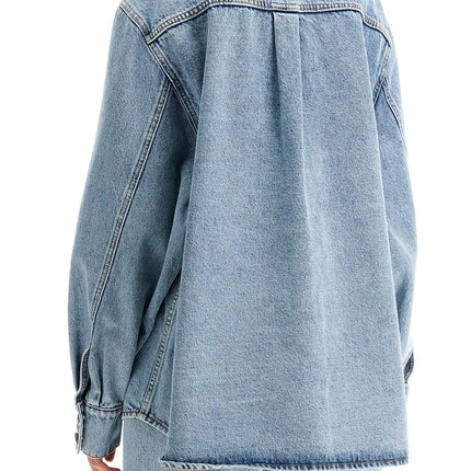 Magda Butrym denim oversized shirt for women