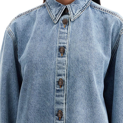 Magda Butrym denim oversized shirt for women