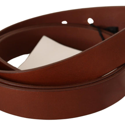 Ceinture de mode en cuir marron élégant