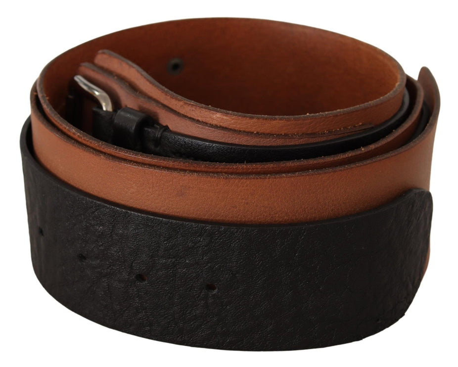 Ceinture de mode en cuir double ton élégant