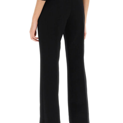 Tory Burch straight leg pants in crepe cady