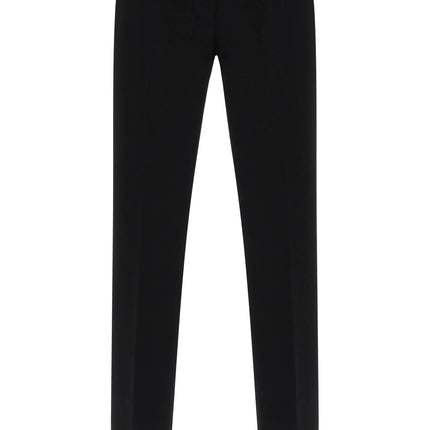 Tory Burch straight leg pants in crepe cady