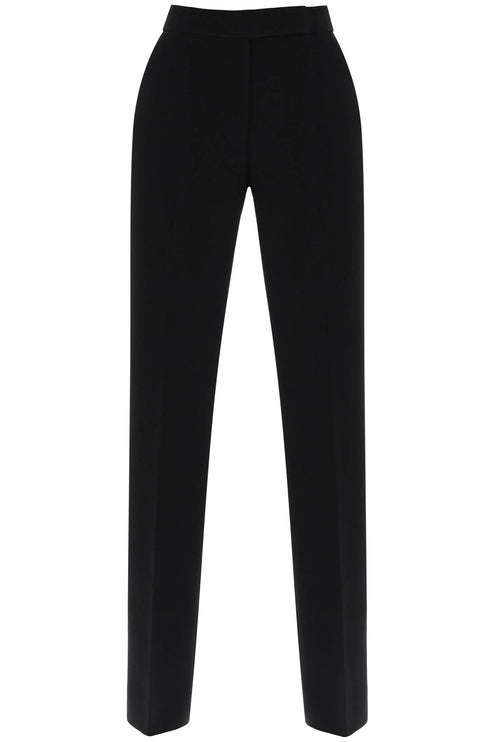 Tory Burch straight leg pants in crepe cady