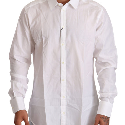 Elegant witte martini fit shirt