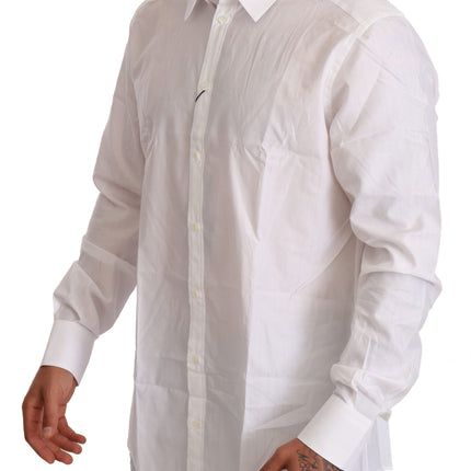 Elegant witte martini fit shirt