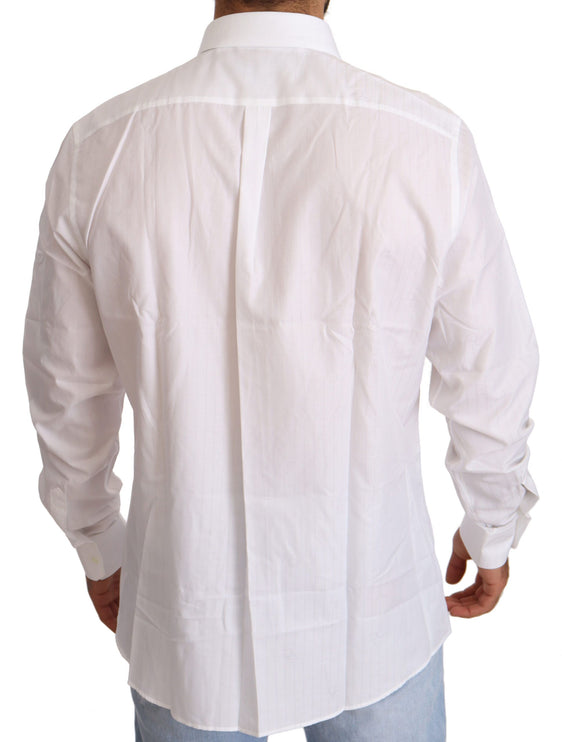 Elegant witte martini fit shirt